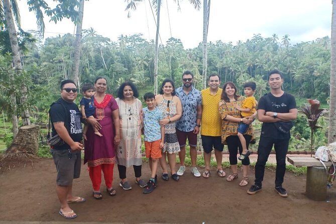 Ubud: Monkey Forest, Jungle Swing, Rice Terrace, and Water Temple - Tegalalang Rice Terrace: A Stroll Through Green Paddies and Daily Work