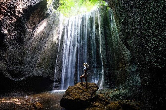 Ubud Private Tour - Waterfalls, Water Temple & Rice Terraces - Tibumana Waterfall: Quiet Jungle Time Near Ubud