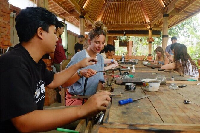 Ubud Silver Jewelry Making Class with Temple, Monkey Forest - Key highlights at a glance