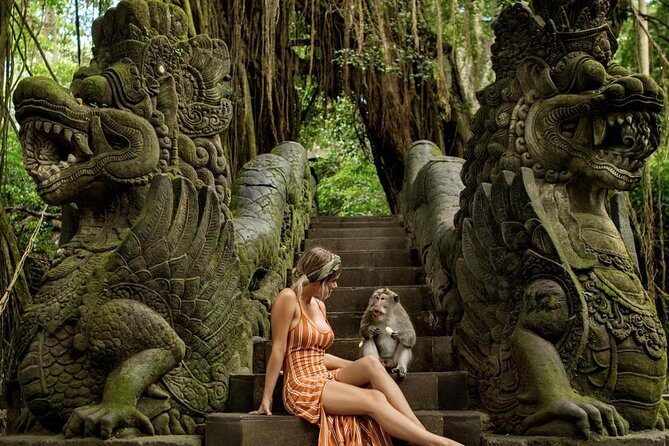 Ubud Tour with Swing, Temple, Monkey Forest, and Waterfall - Sacred Monkey Forest Sanctuary: temples, macaques, and a 1-hour game plan