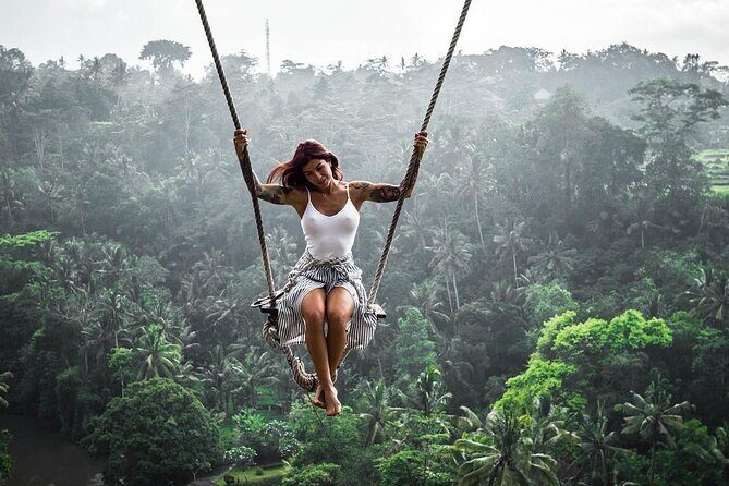 Ubud waterfall, rice terraces, and swing explore - Tegalalang rice terraces: what you can enjoy in a calm 60 minutes